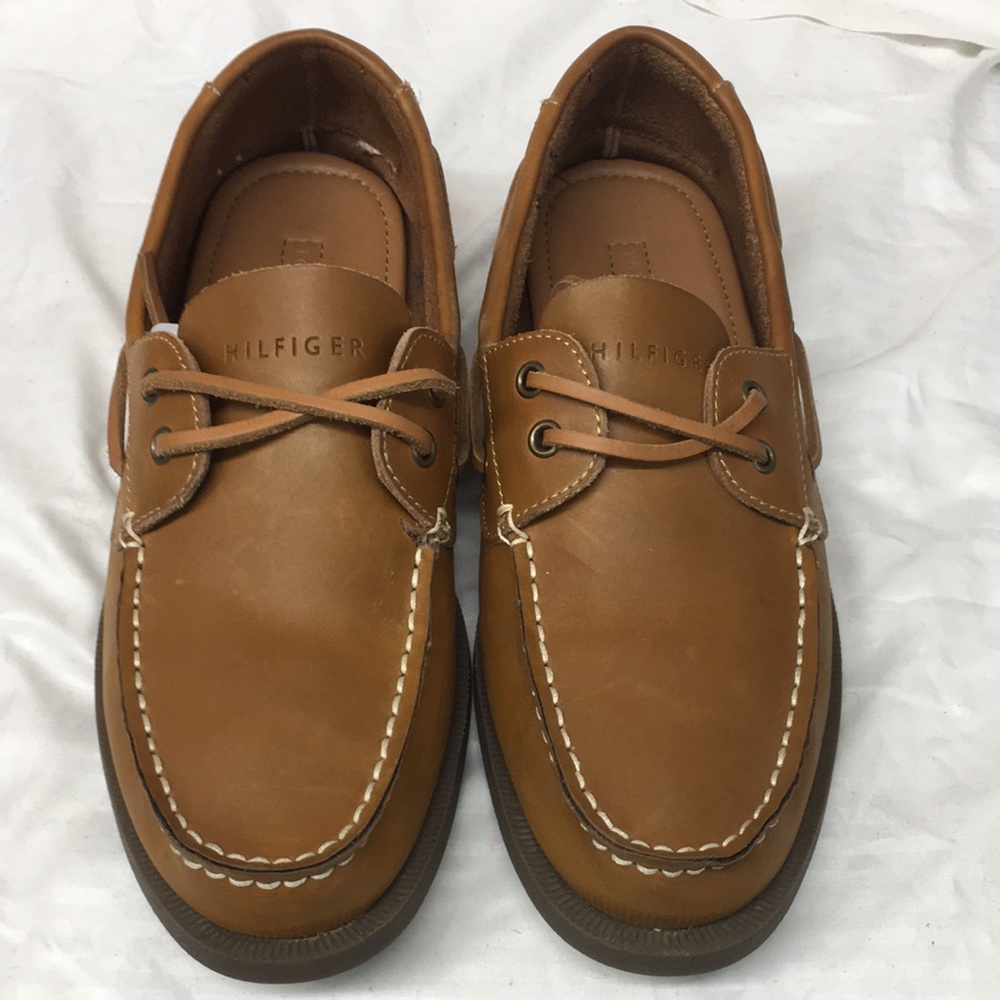 COPY - NEW!!! Tommy Hilfiger leather loafers shoes men sz 8w